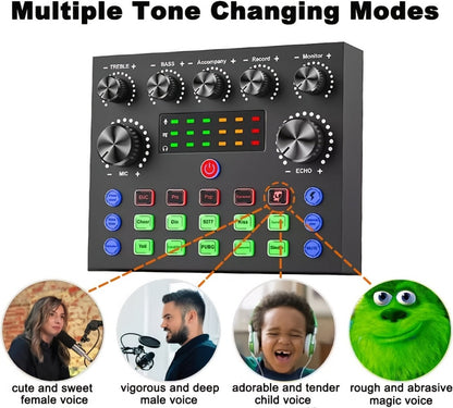 USB Audio Interface, Complete, Podcast, Equipment for Recording and Streaming detail image - detail view 12