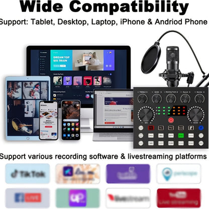 USB Audio Interface, Complete, Podcast, Equipment for Recording and Streaming detail image - detail view 13