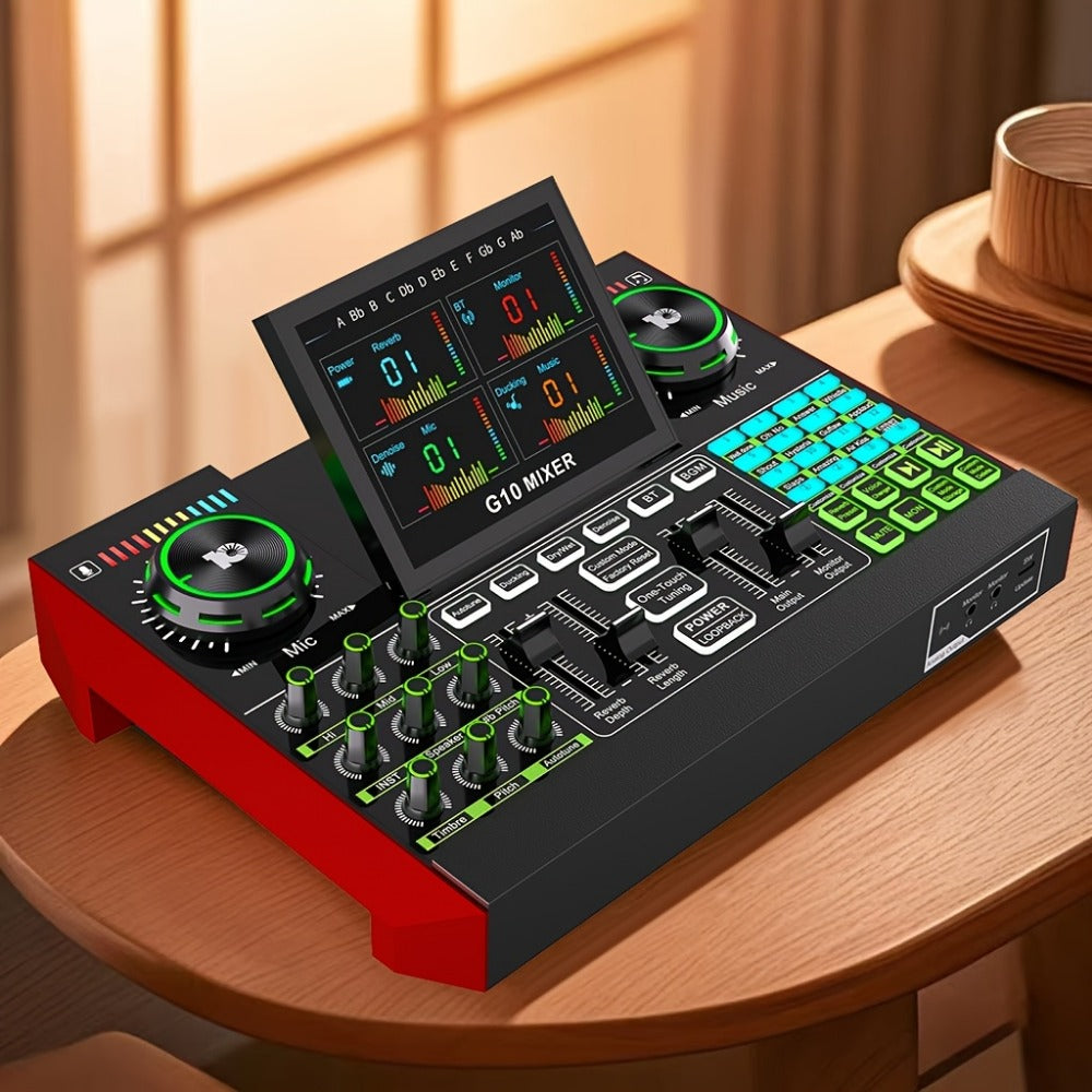 USB Audio Interface, Condenser, USB, Tenlamp, G10, Pro for Recording and Streaming detail image - detail view 10