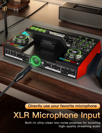 USB Audio Interface, Condenser, USB, Tenlamp, G10, Pro for Recording and Streaming detail image - detail view 20
