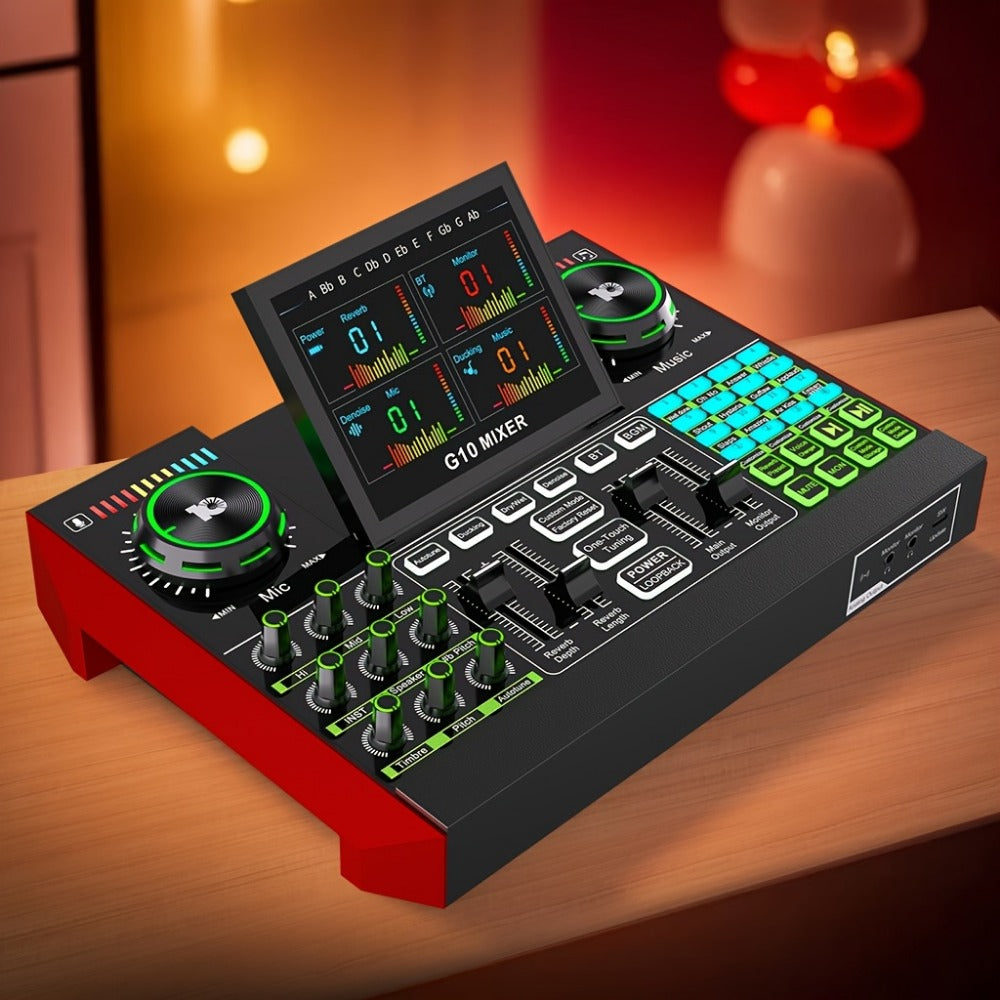 USB Audio Interface, Condenser, USB, Tenlamp, G10, Pro for Recording and Streaming detail image - detail view 4