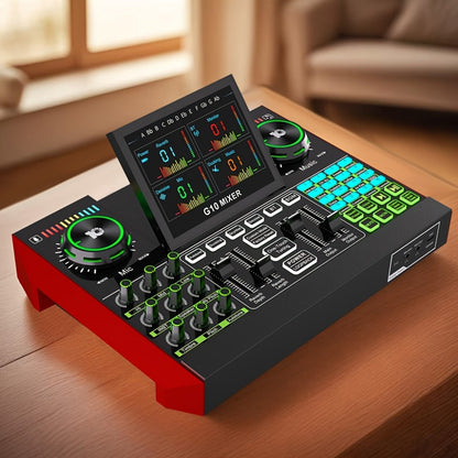 USB Audio Interface, Condenser, USB, Tenlamp, G10, Pro for Recording and Streaming detail image - detail view 5