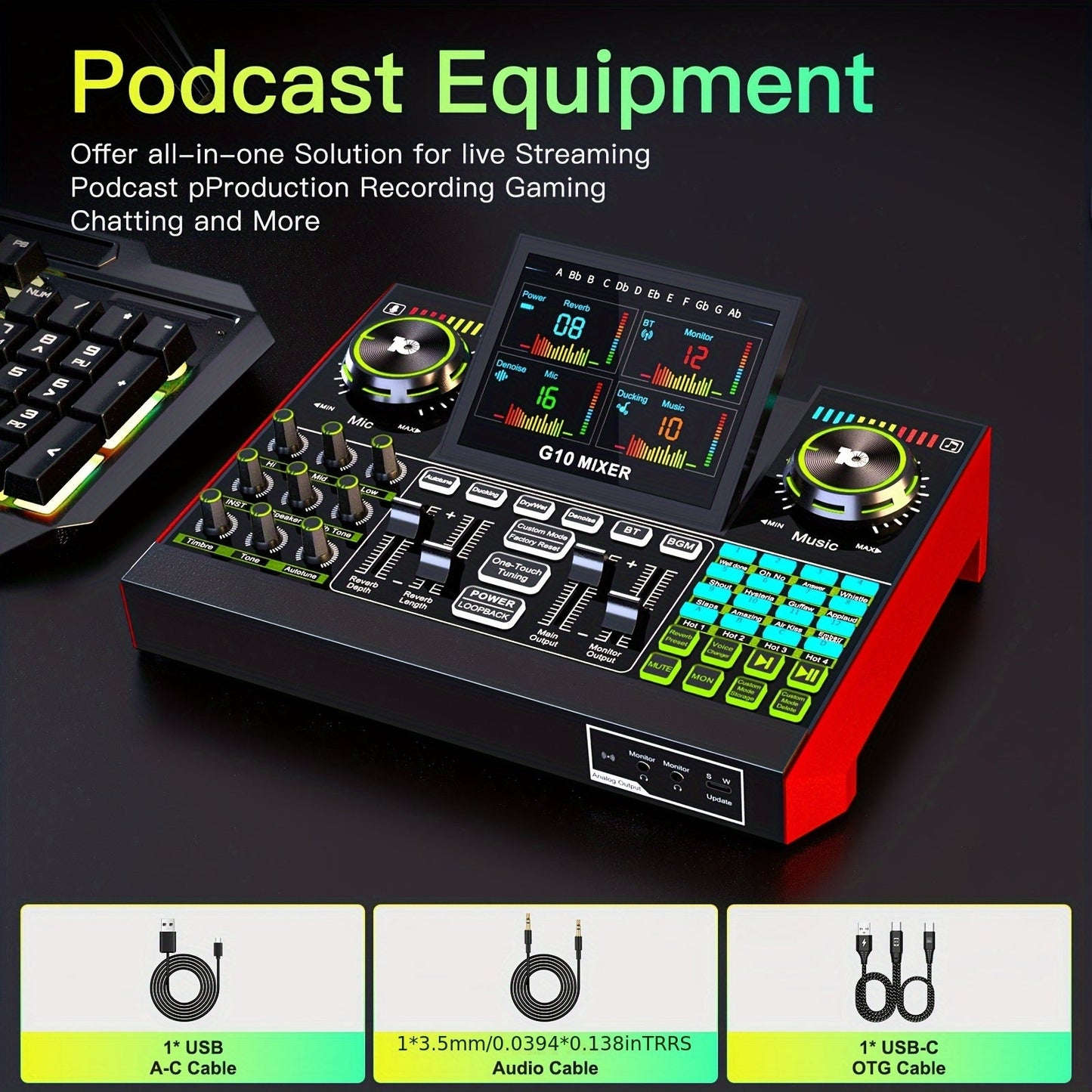 USB Audio Interface shown in the TP-G1 option