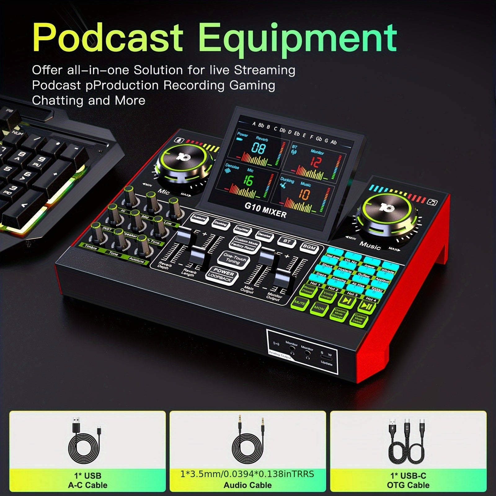 USB Audio Interface shown in the TP-G1 option
