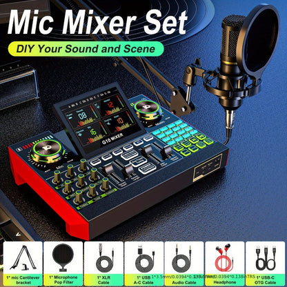 USB Audio Interface, G10-BM700-OTG, USB, 36V, Podcast, Equipment, Bundle for Recording detail image - detail view 13