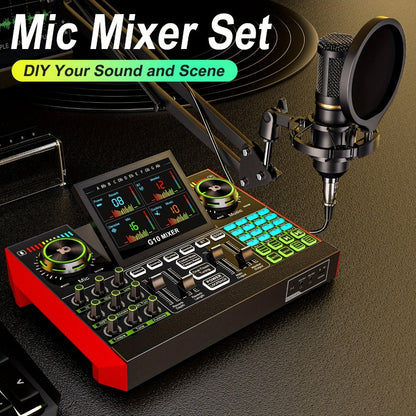 USB Audio Interface, G10-BM700-OTG, USB, 36V, Podcast, Equipment, Bundle for Recording detail image - detail view 6