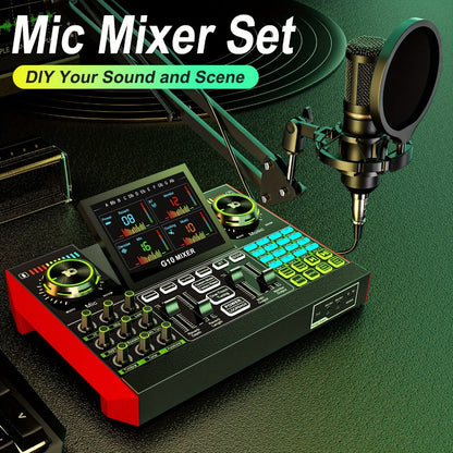 USB Audio Interface, G10-BM700-OTG, USB, 36V, Podcast, Equipment, Bundle for Recording detail image - detail view 8