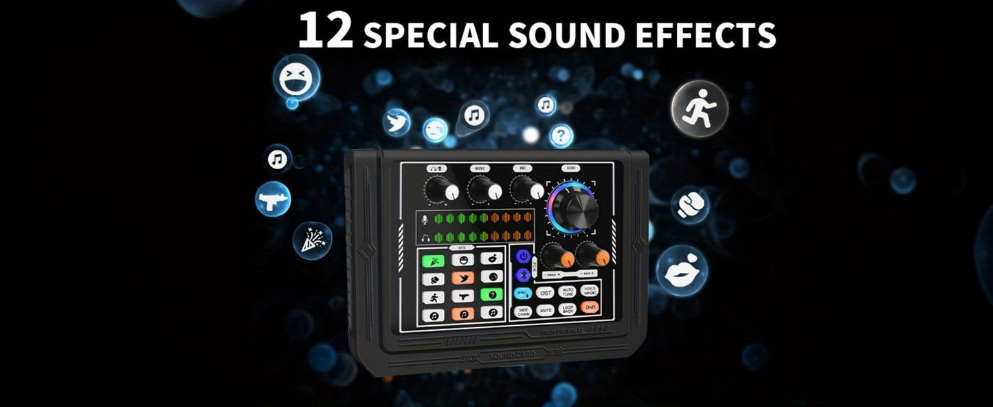 USB Audio Interface, Rechargeable, USB, Hayner-Seek, Podcast for Recording and Streaming detail image - detail view 11
