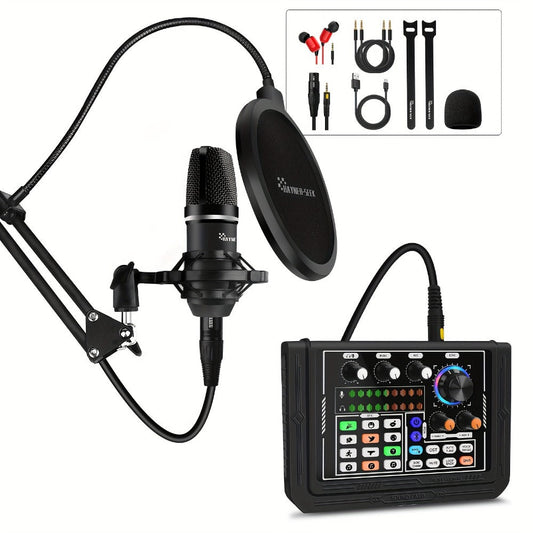 USB Audio Interface, Rechargeable, USB, Hayner-Seek, Podcast for Recording and Streaming detail image