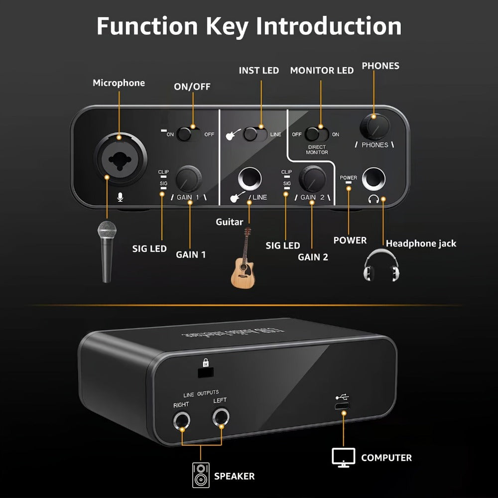 USB Audio Interface shown in the main product view
