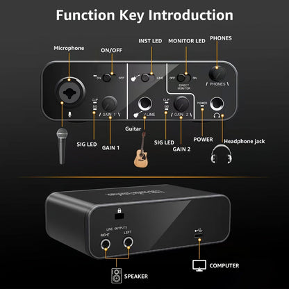 USB Audio Interface shown in the main product view