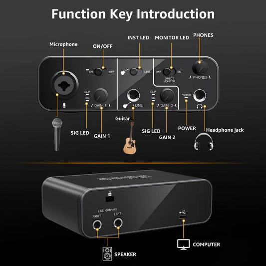 USB Audio Interface shown in the main product view