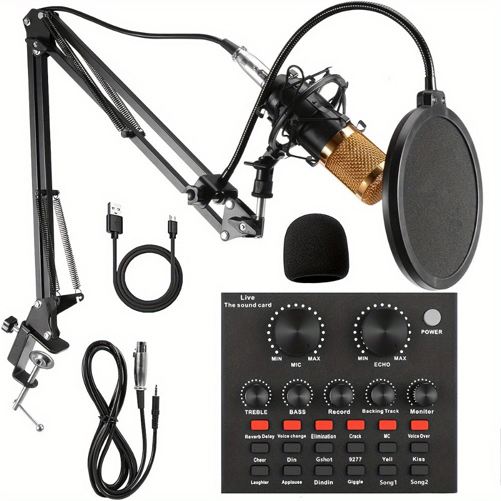 USB Audio Interface, V8-JIN, USB, Rechargeable, Podcast, Equipment for Recording detail image - detail view 3
