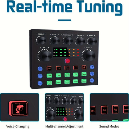 USB Audio Interface, V8S kit, USB, Condenser, Podcast, Equipment for Recording detail image - detail view 7