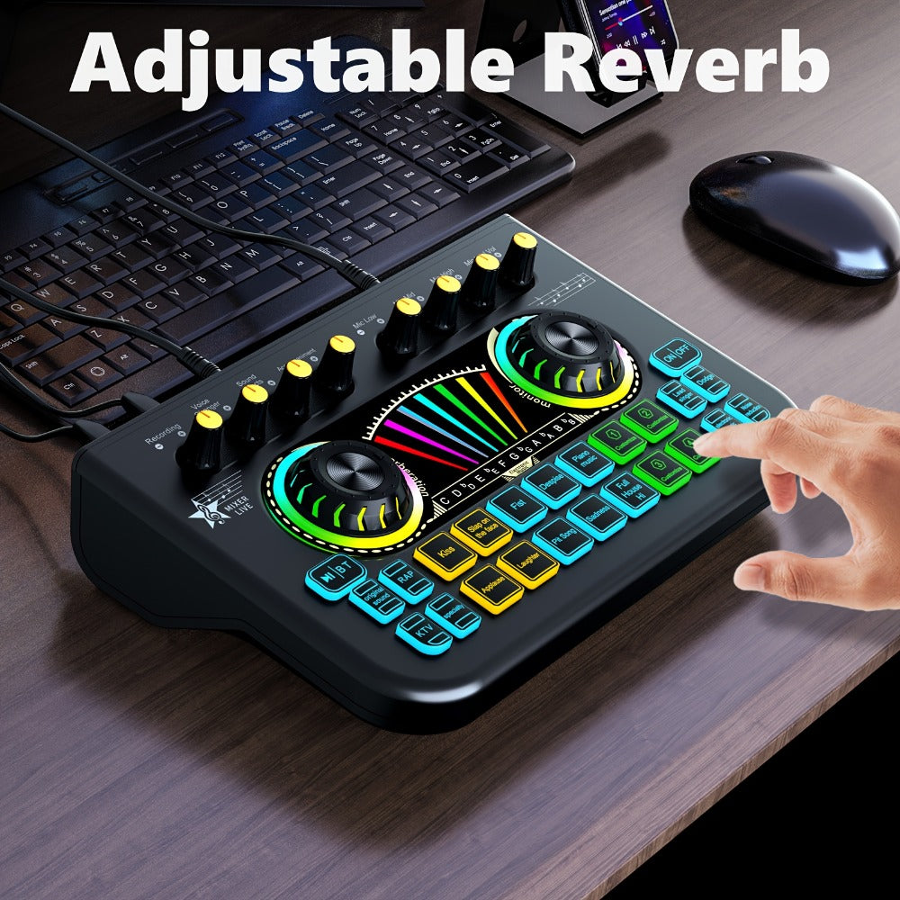 USB Audio Interface, X3 Mono Sound, USB, This, Professional, Mixer for Recording detail image - detail view 5