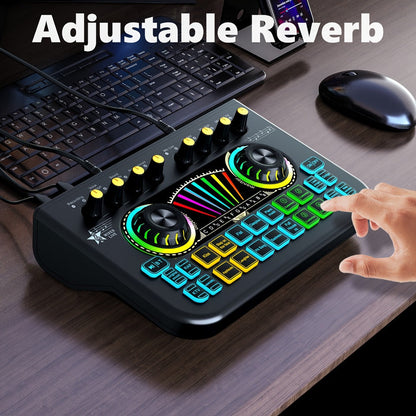 USB Audio Interface, X3 Mono Sound, USB, This, Professional, Mixer for Recording detail image - detail view 5
