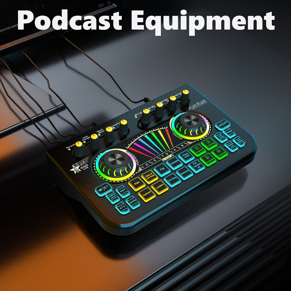 USB Audio Interface, X3 Mono Sound, USB, This, Professional, Mixer for Recording detail image - detail view 8