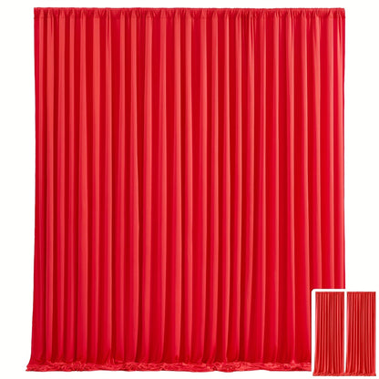 Two-Piece Photography Backdrop Curtain Set with 150 cm Width and 215 cm or 300 cm Height Options