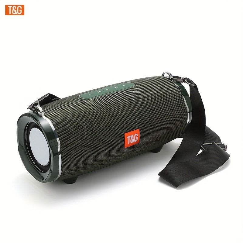 TG187 IPX4 Waterproof Outdoor Bluetooth Speaker | Dual Speakers, 4800mAh Rechargeable Battery, TWS Stereo Pairing, High Volume Portable Wireless Boombox for Party, Picnic, Camping & Stage