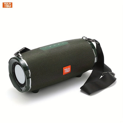 TG187 IPX4 Waterproof Outdoor Bluetooth Speaker | Dual Speakers, 4800mAh Rechargeable Battery, TWS Stereo Pairing, High Volume Portable Wireless Boombox for Party, Picnic, Camping & Stage