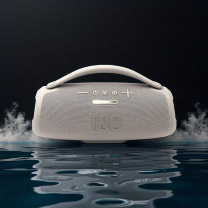 Portable Bluetooth Speaker TG418 with 3000mAh Battery, EQ, LED Lights, Type-C, TF, USB and AUX