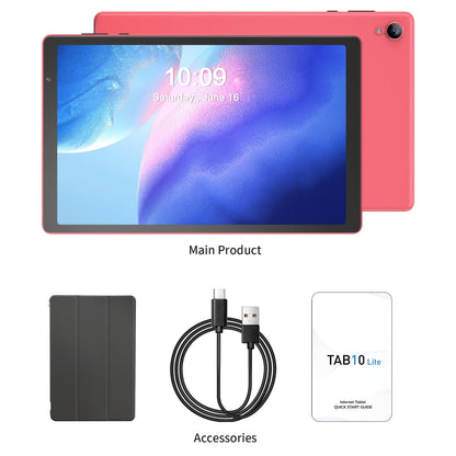 Android Tablet 10.1-Inch with Android 14, 4GB Total Memory, 32GB Internal Storage and 6000mAh Battery