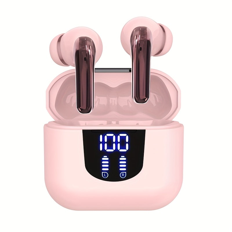 True Wireless Earbuds Sport In-Ear Set with Digital Battery Display, Touch Controls and Four Color Options