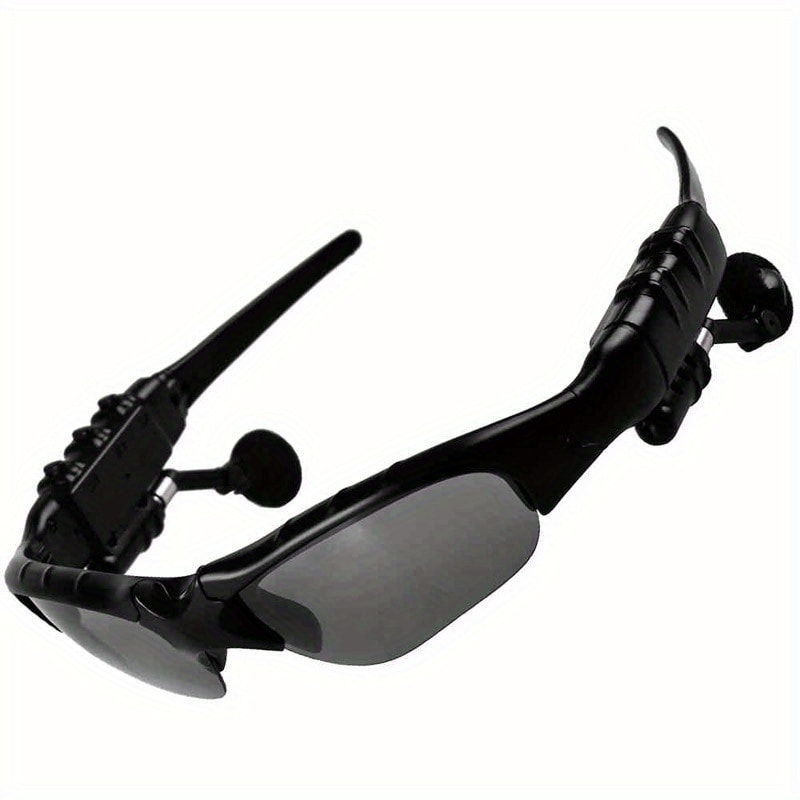 Smart Audio Glasses 2-in-1 Polarized Sunglasses with Bluetooth 5.4 Wireless Earphone & Mic - Fashion Open-Ear Headset Glasses for Music, Calls & Outdoor Use