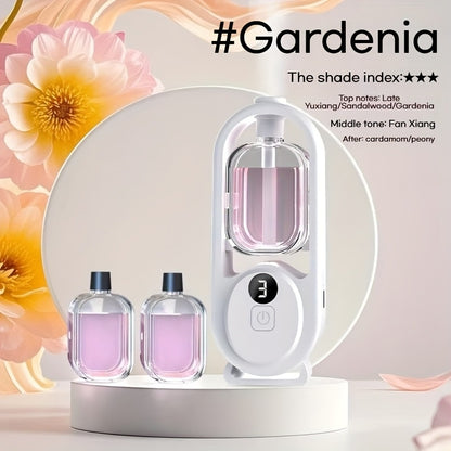 USB Essential Oil Diffuser with Five-Level Display, Multicolor Light and One-, Three- or Five-Bottle Bundles
