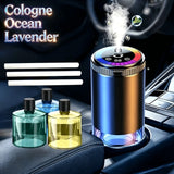 Car Air Freshener with 3 Bottles (Aqua For Man/Ocean/Lavender)
