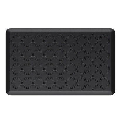 Cushioned Kitchen Standing Mat in Gray or Black with 17.3 x 29.5 and 17.3 x 47-Inch Size Options