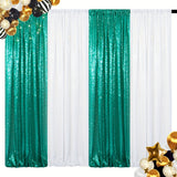Green & White
