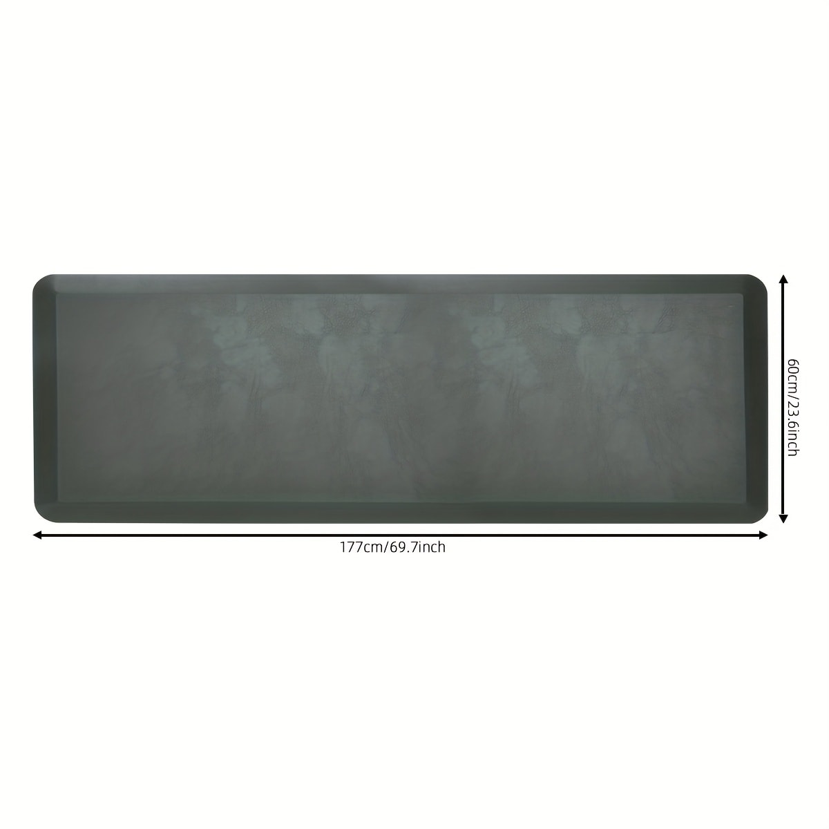 Kitchen Mat, 3/4-Inch Foam Cushion in Six Colors and Four Size Profiles for Sink, Desk or Laundry Areas