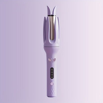 Automatic Hair Curler 28mm Barrel Negative Ion Technology 4 Temperature Settings Fast Heating Portable Travel Hair Curling Wand for Easy Curls Women Gift