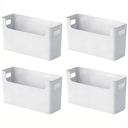 Plate Organizer for Kitchen Counter - Stackable Dish Rack for 6 to 9.5 Inch Plates, Durable Plastic Plate Storage with Colorful Lids, Space-Saving Design for Kitchen, RV, Camping or Outdoor Use