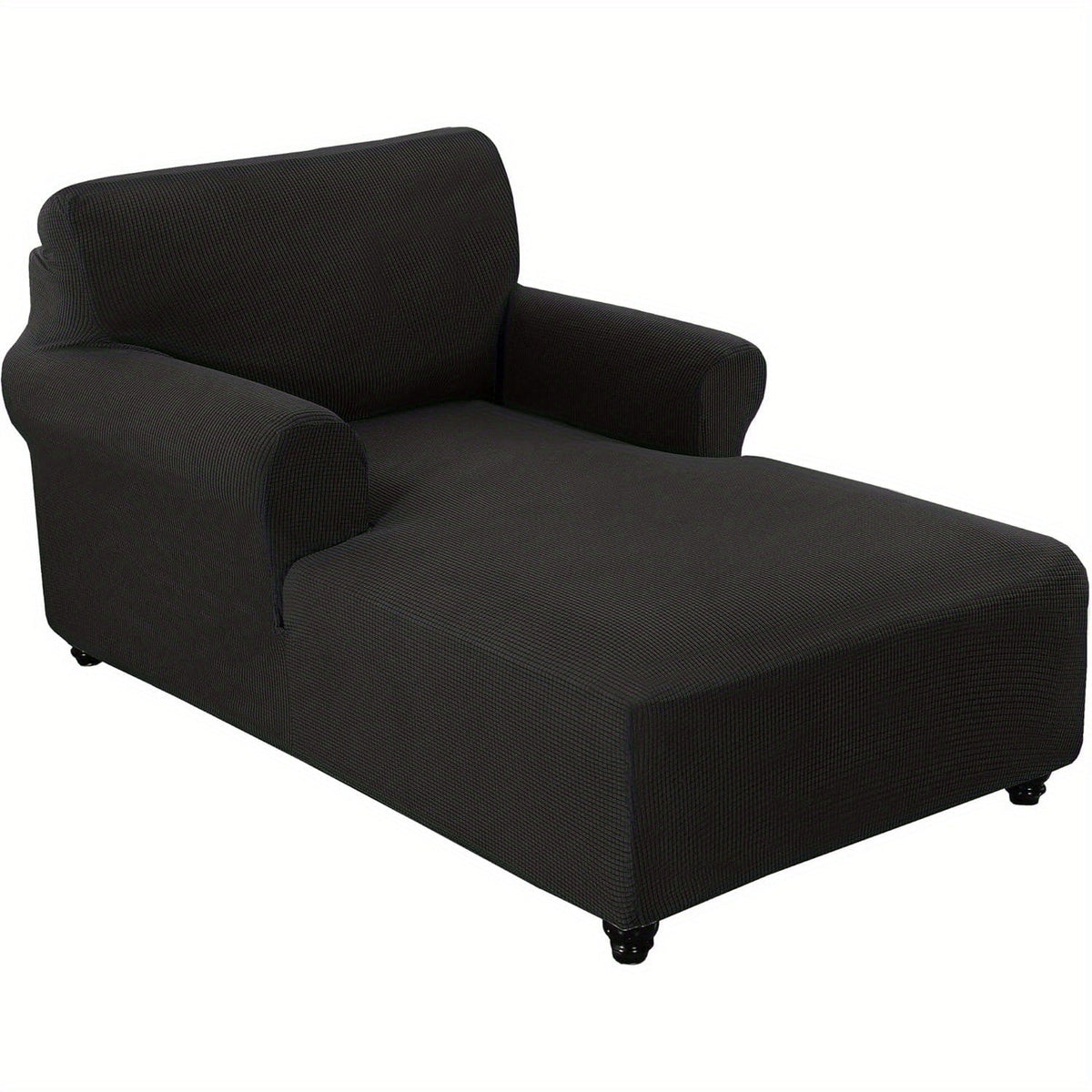 Chaise Lounge Cover Stretch Slipcover Jacquard Fabric Chair Sofa Protector for Living Room Bedroom Multi-Color