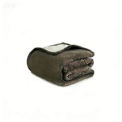 Hooded Wearable Blanket – Double-Sided Flannel Suede Hoodie Blanket for Women & Men, 500gsm Oversized Warm Cozy Sweatshirt