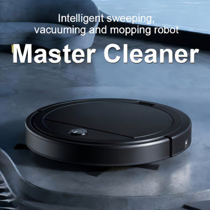 Robot Vacuum Cleaner 3-in-1 – 2000Pa Powerful Suction, 150-Min Runtime, Auto Floor Cleaning for Pet Hair, Dust & Debris, Multi-Functional Robotic Vacuum for Hardwood, Tile & Low-Pile Carpet