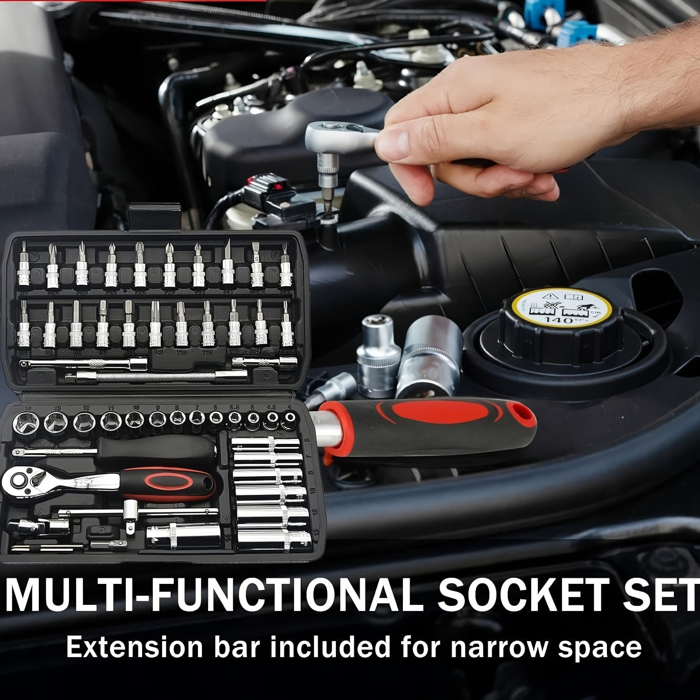 Precision Magnetic Screwdriver Bit Set in 30-, 51- or 55-Piece Configurations with Storage Case