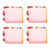 4PCS Strawberry Intimate Soap