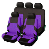 Embossed Black Purple