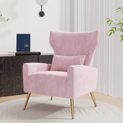 Accent Chair shown in the Pink option