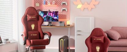 Velvet Gaming Chair, High-Back Gaming Seat for Comfortable Everyday Seating detail image - detail view 21