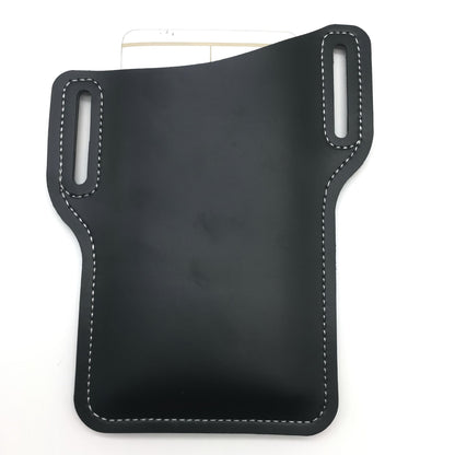 Waist Bag – 7 Inch, Cowhide Leather Phone Waist Belt – alternate view