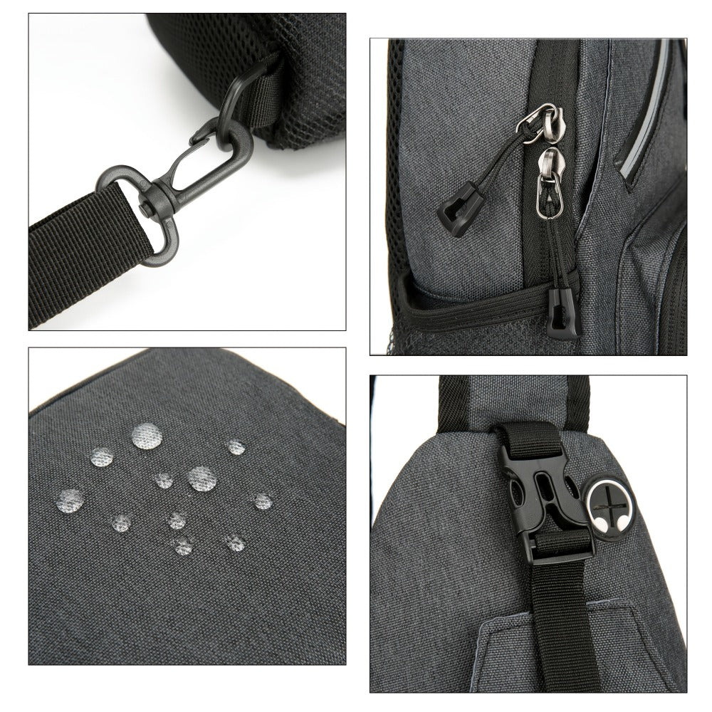 Waist Bag – Canvas, for Travel & Everyday Use – detail view 13