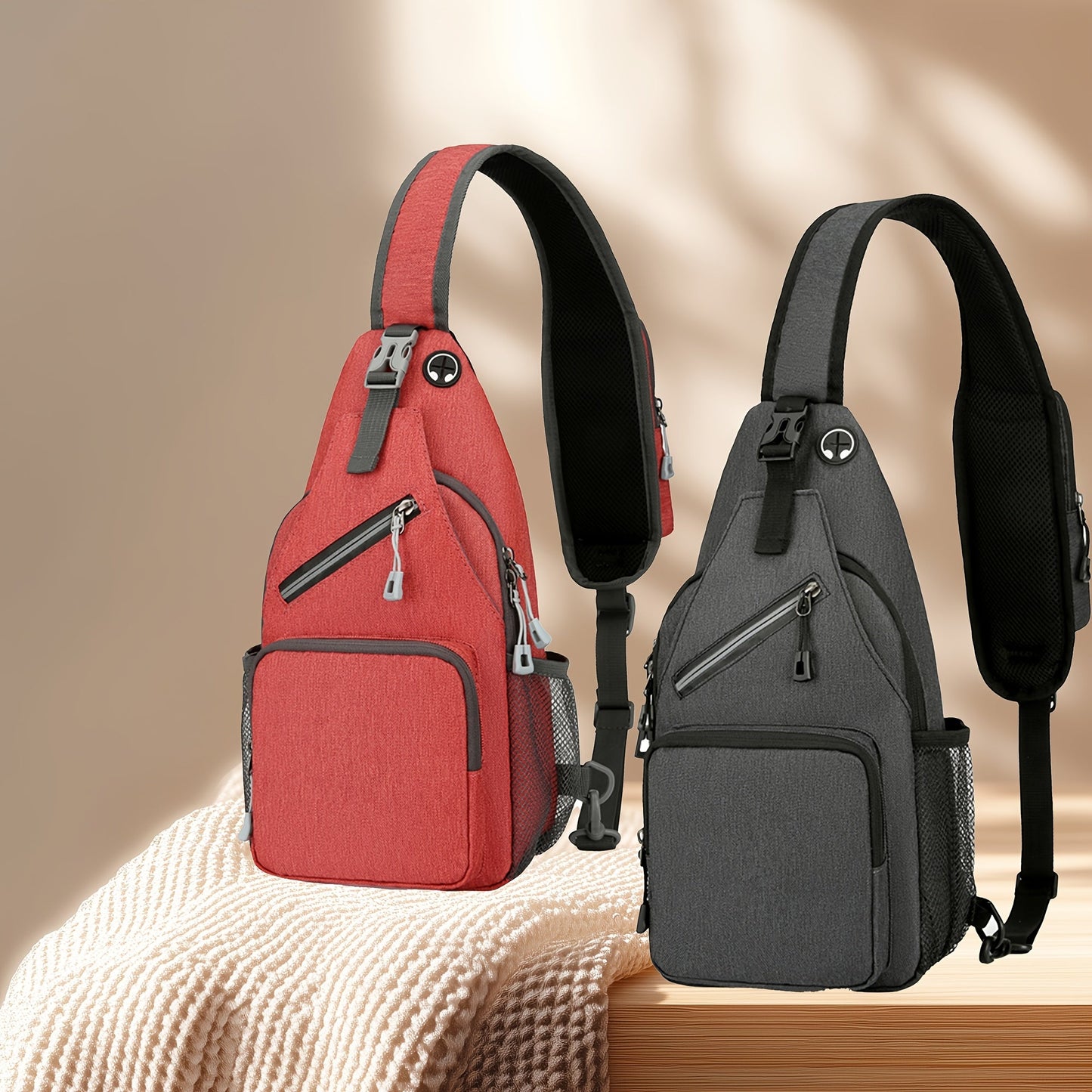 Waist Bag – Canvas, for Travel & Everyday Use – detail view 4