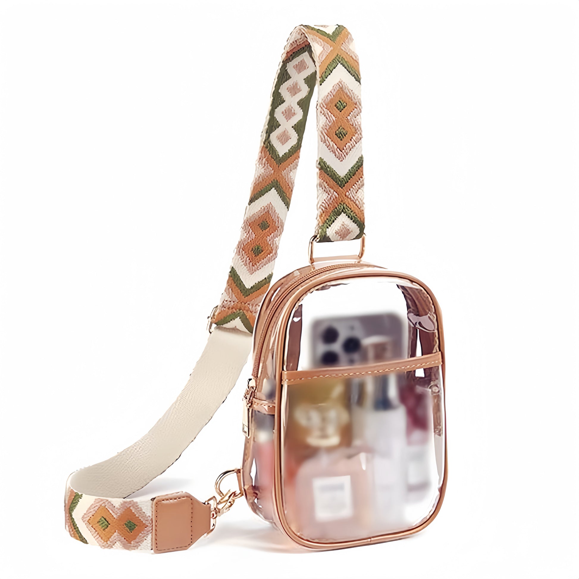 Waist Bag – Clear, Transparent, Adjustable Strap – detail view 11