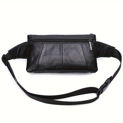 Waist Bag – Genuine Leather, Adjustable Strap, Lightweight, for Travel – detail view 17