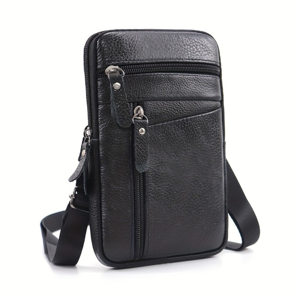 Waist Bag – Genuine Leather, for Everyday Use – detail view 10