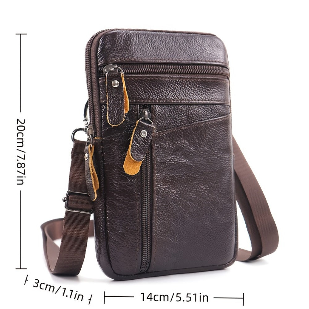 Waist Bag – Genuine Leather, for Everyday Use – detail view 4